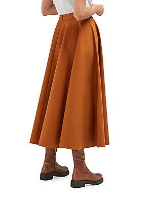 Careste - Riley Cotton Midi Skirt