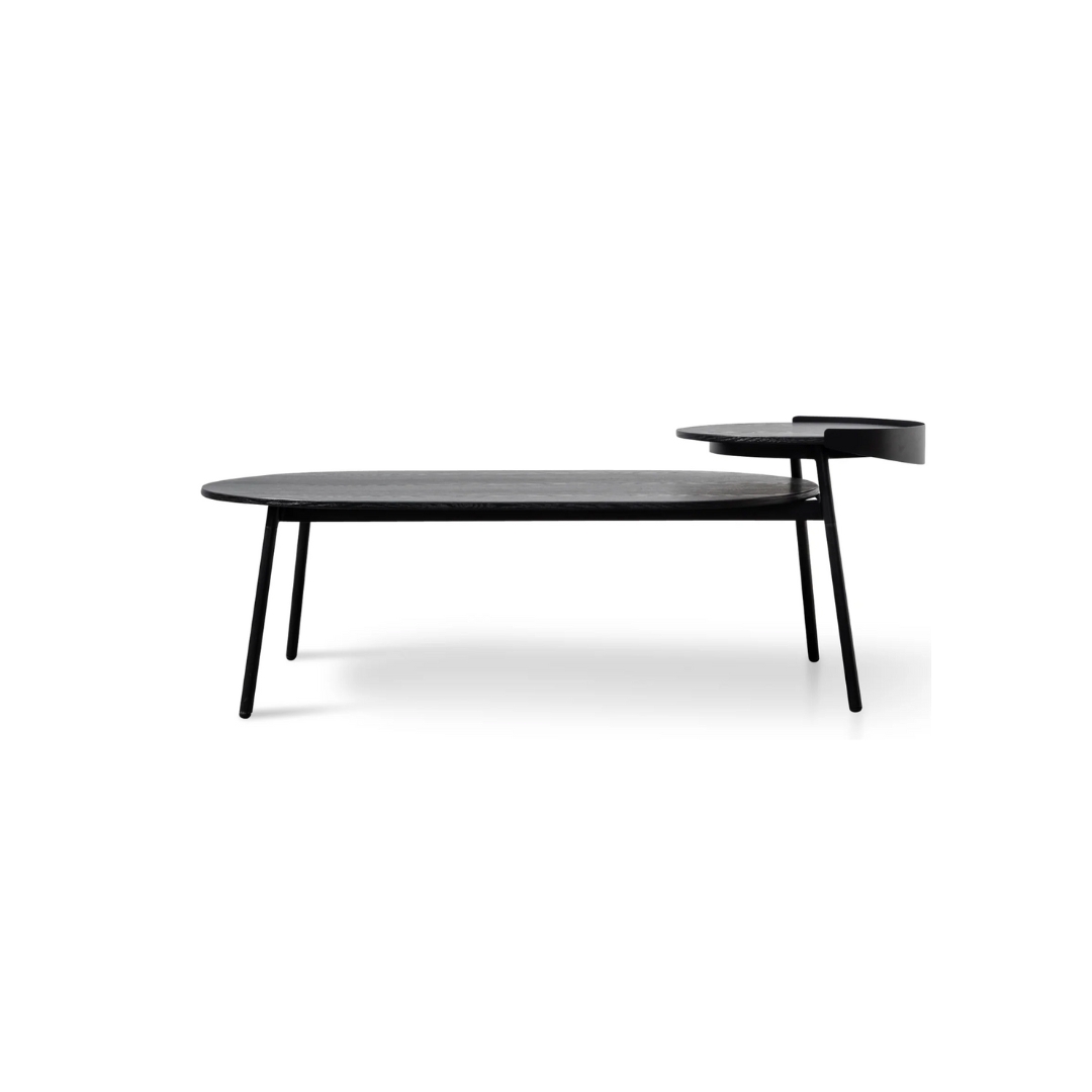 CINDY Coffee Table - 1.5m Black Veneer