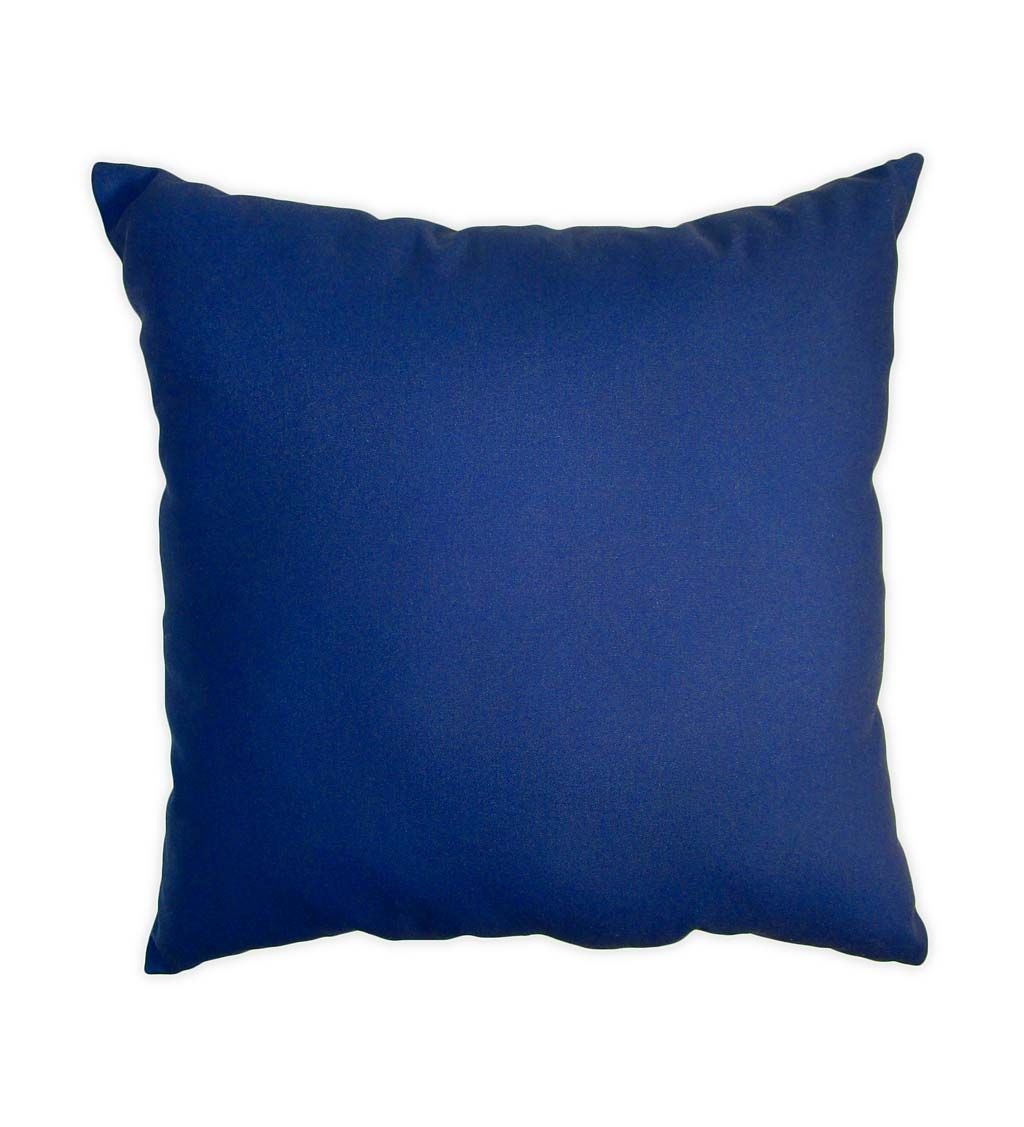 Classic Throw Pillow, 22" sq. x 8" - Forest Green | Plow & Hearth
