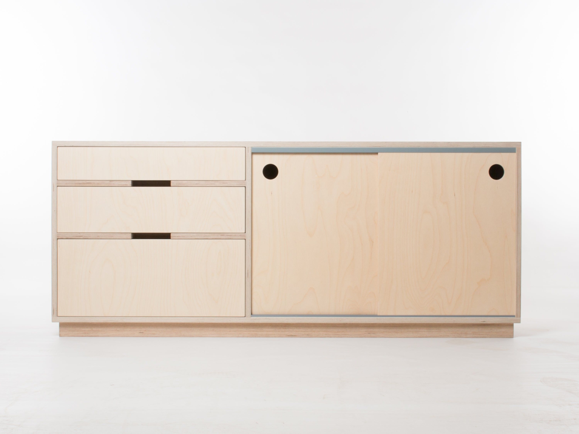 Copenhagen Sideboard - Ash Dowel Feet / Forbo Lino / gb