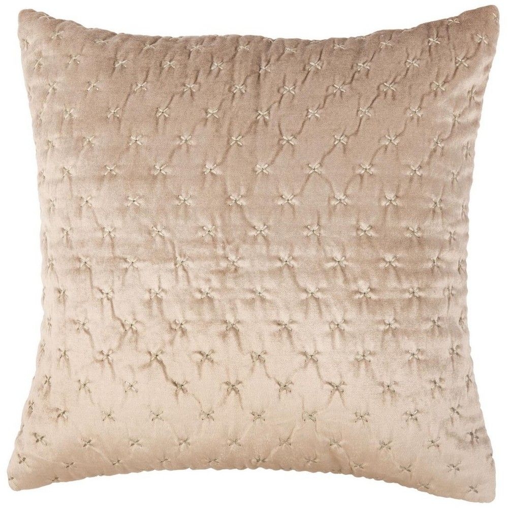Deana Pillow - Beige - 18" X 18" - Safavieh