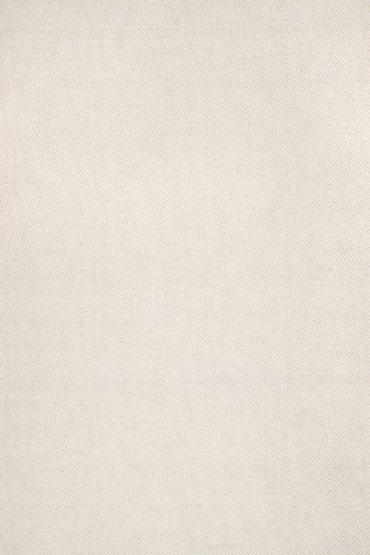 Delhi Flatweave Wool Rug - Diamond-Beige-White - 270x180cm