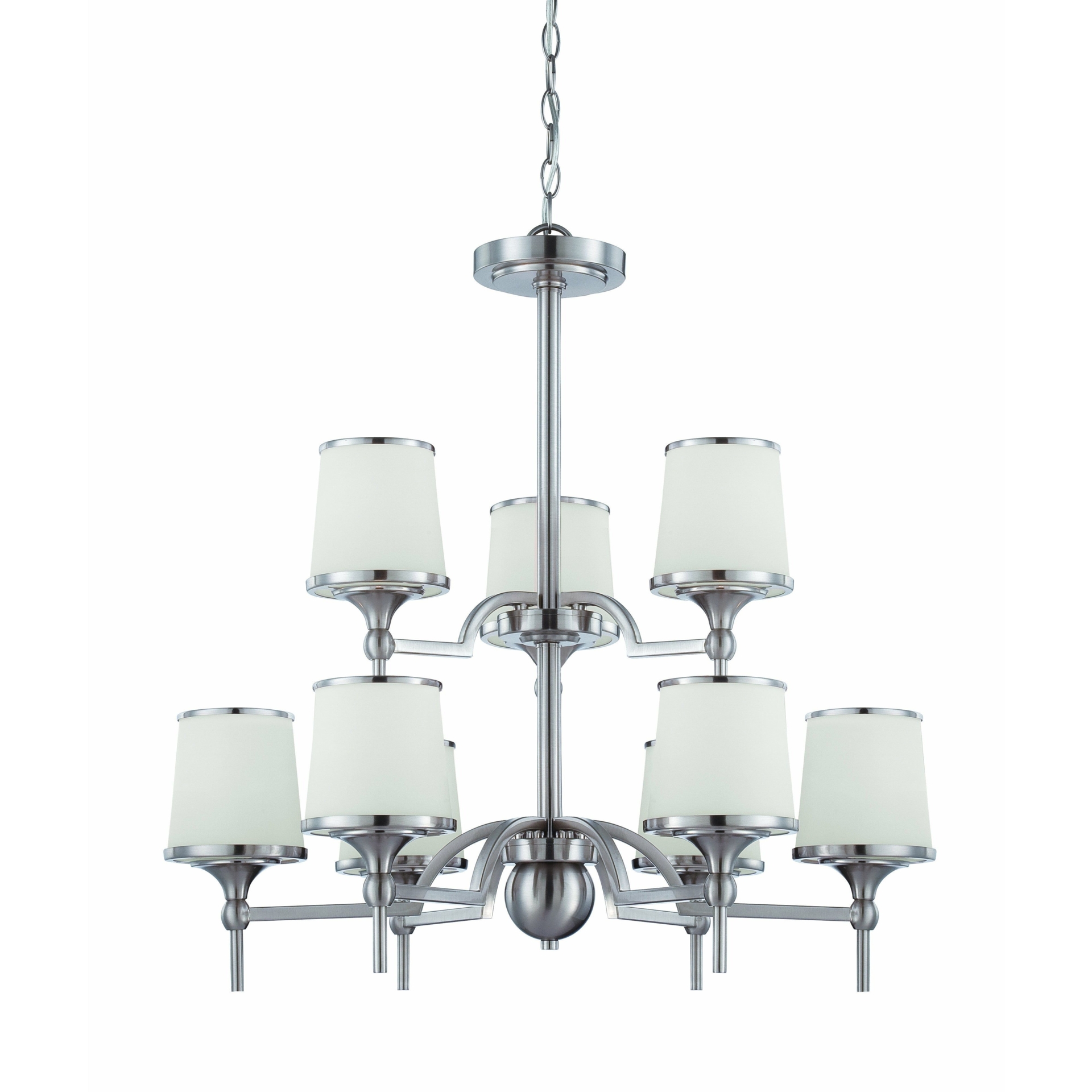 Hagen Chandelier - Satin Nickel