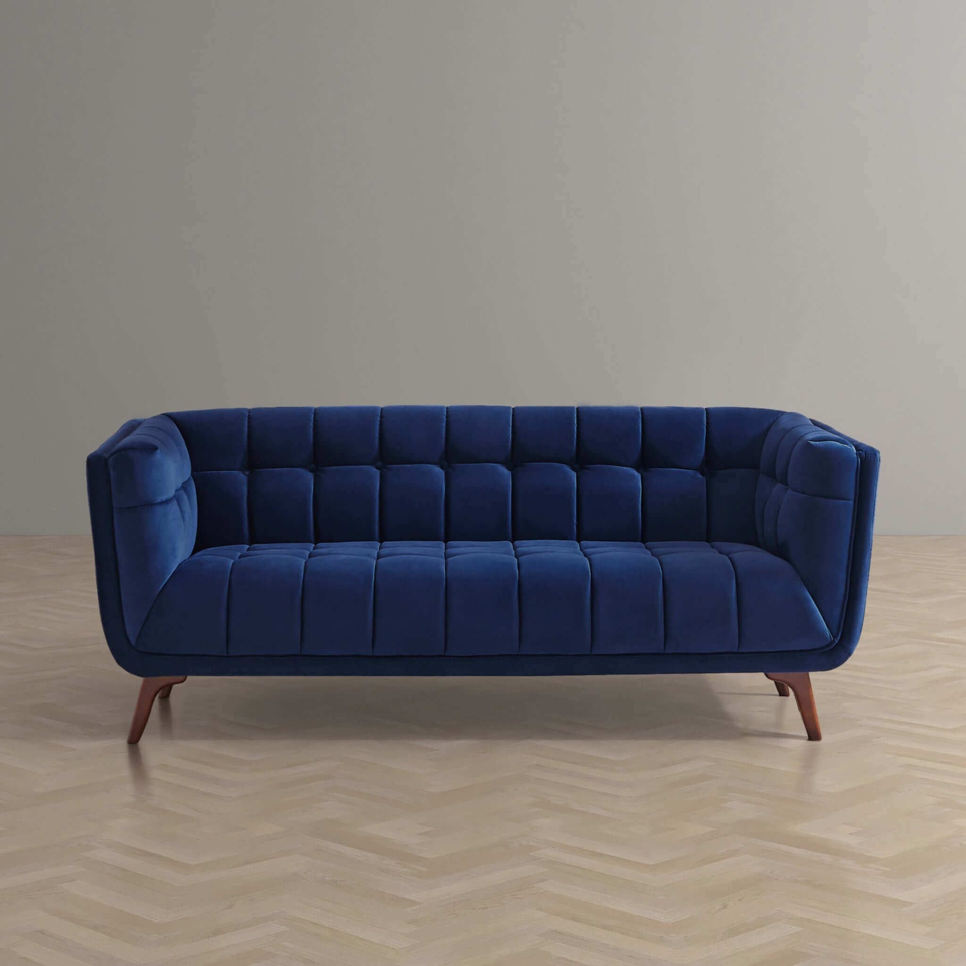 Hancock Velvet Sofa 78 - Teal