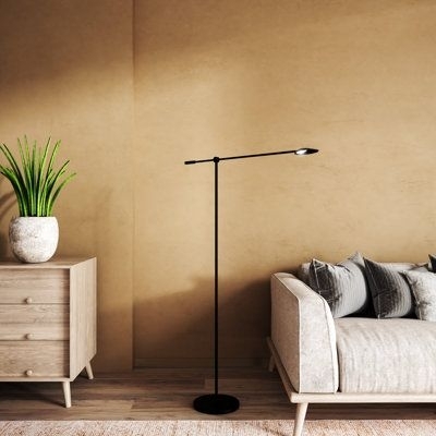 Kuzco Lighting Rotaire Black 54.375 x 38.375 x 10.0 in, Metal | Wayfair Canada