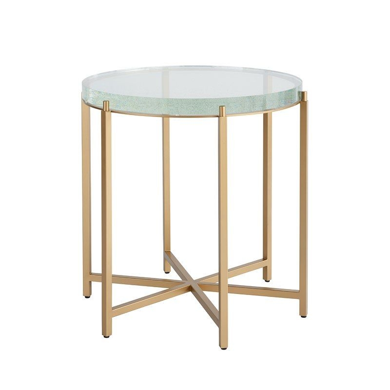 Love. Joy. Bliss. Soft Gold End Table by Universal Furniture