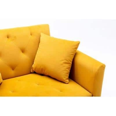 Medium Wood Velvet Side Chair
