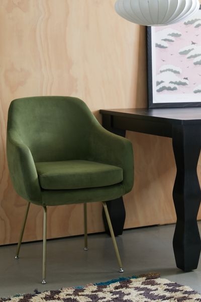 Merritt Velvet Dining Chair