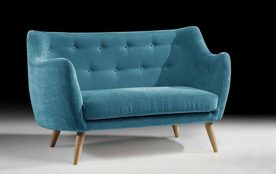 Portobellostreet - Sof vintage turquesa Don Draper