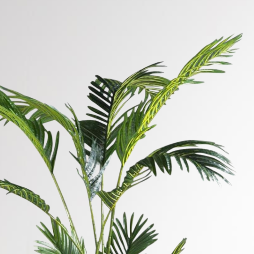 Real Touch Palm Tree Decorative Indoor Artificial Plant - 110cm  - Where Saints Go 15cm