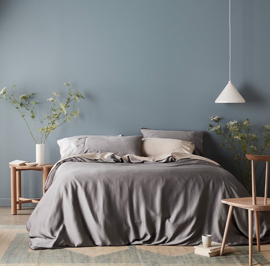 Sateen+ Duvet Cover - Ocean / Full/Queen