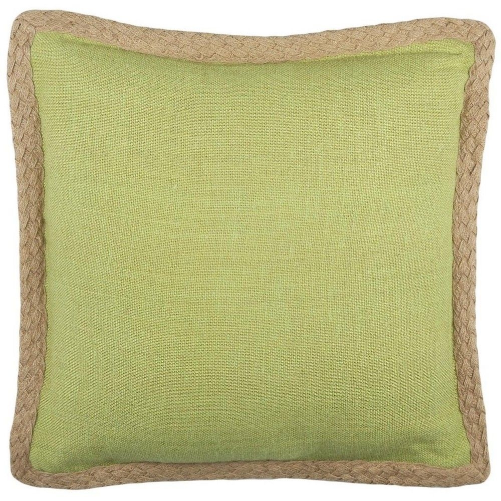 Sweet Sorona Pillow (Set of 2) - Green - 18" x 18" - Safavieh