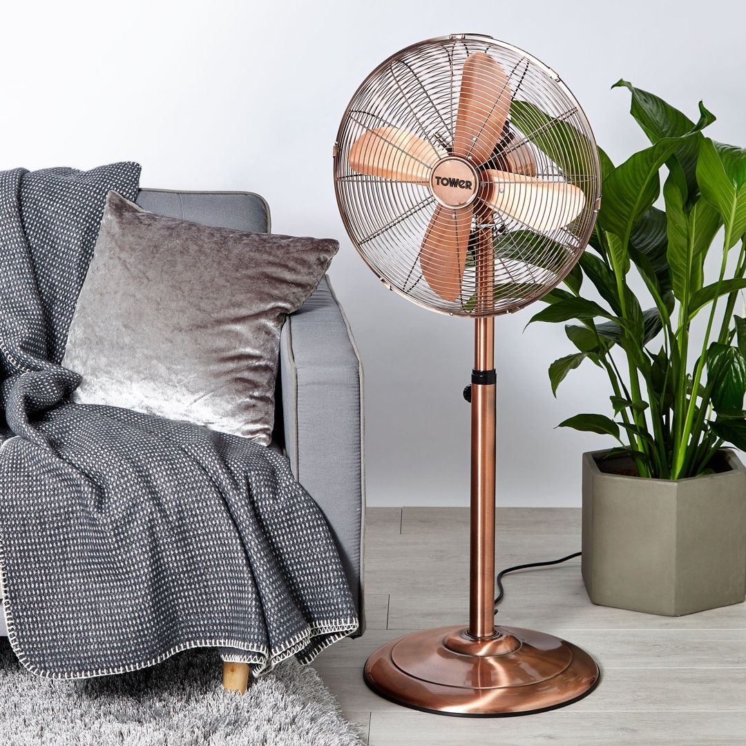 Tower 40Cm Oscillating Pedestal Fan