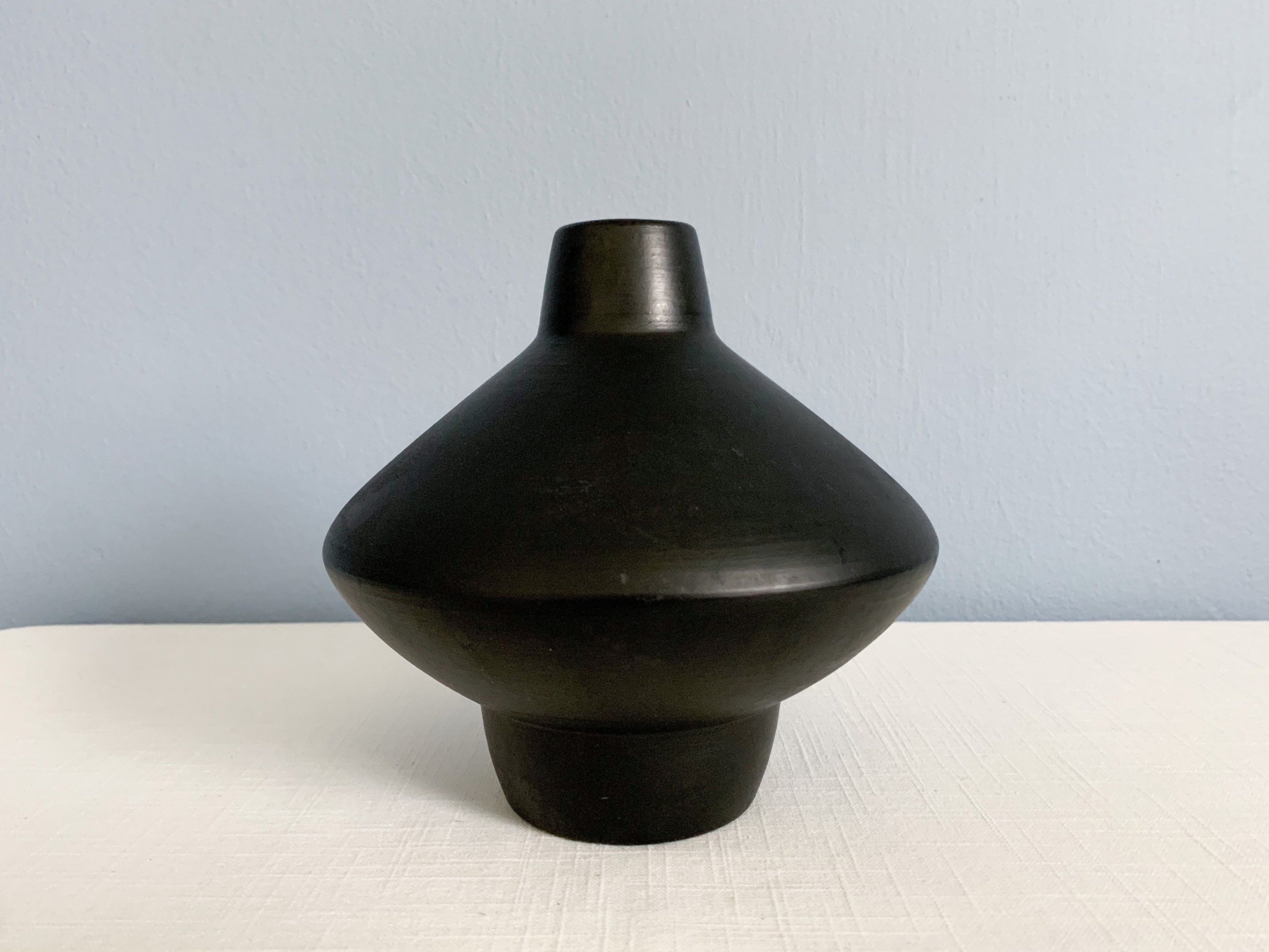 Vintage Gmundner Keramik Black Painted Stoneware Made in Austria