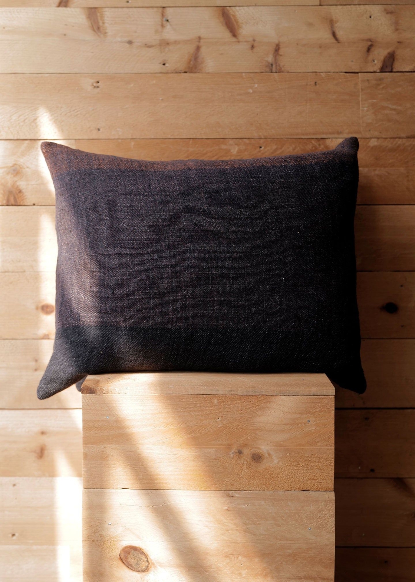 Wild Berry Handwoven Pillow