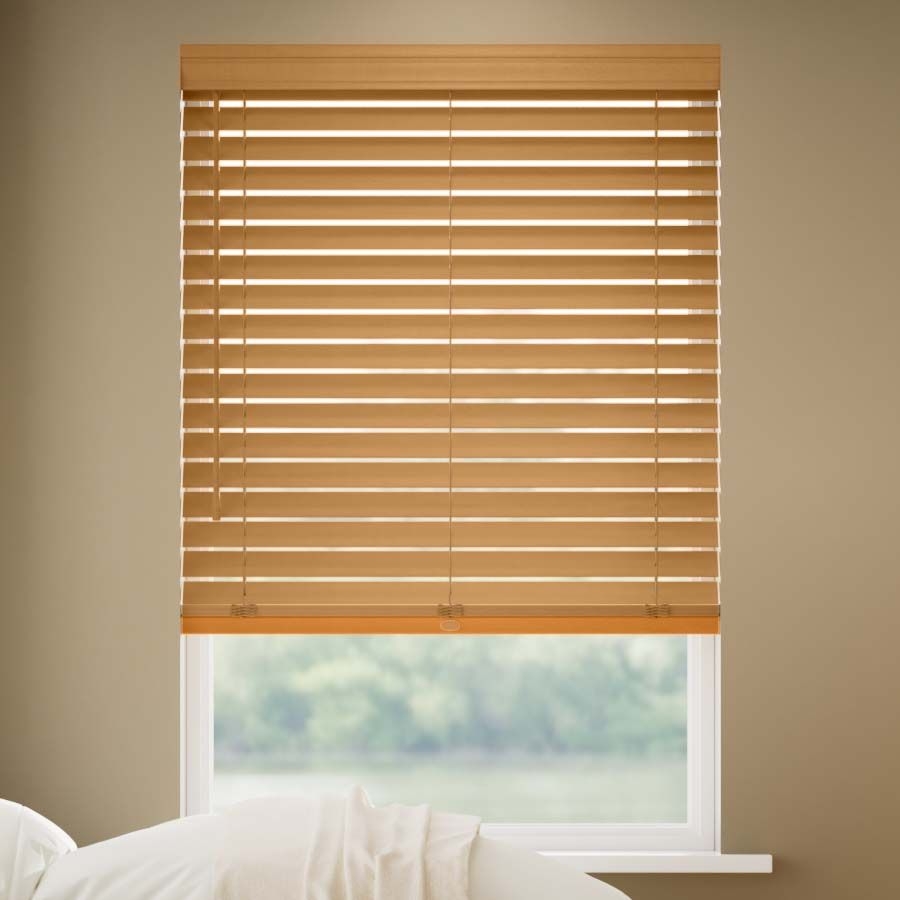 Wood Blinds Levolor 2.5" - Beige, Select Blinds