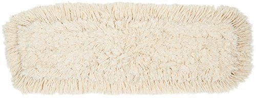 Amazonbasics Basics Dust Mop Head Replacement Cotton 24 Inch 6pack, White