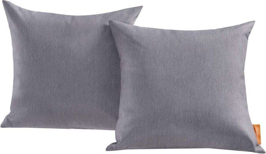 Amelia Outdoor Patio Pillow Set - Color: Gray