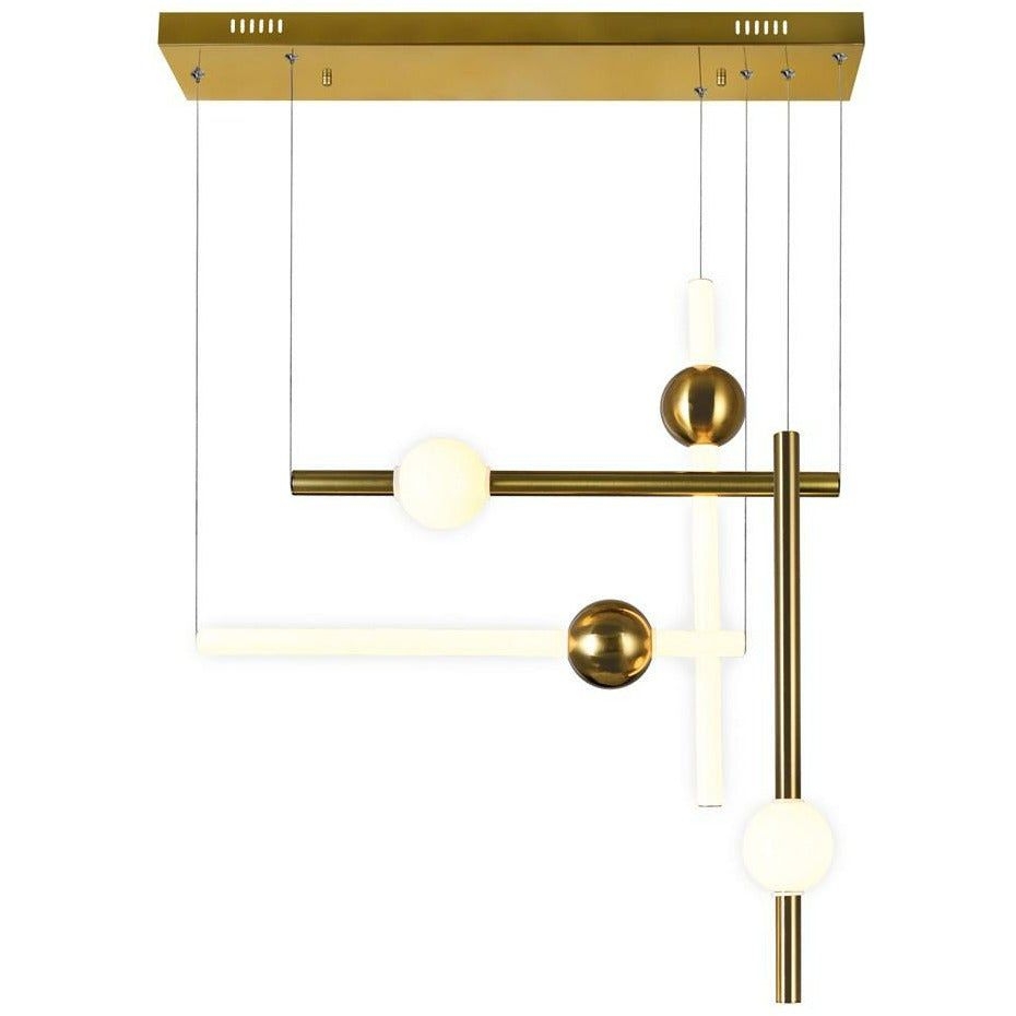 Baton Linear Suspension - Brass