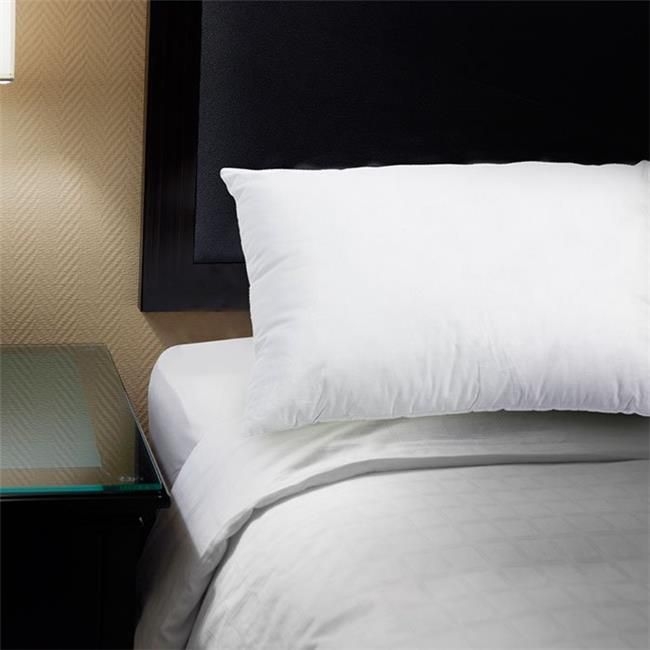 Bedford Homes 64A-10920 100 Percent Cotton Feather Down Pillow - Standard Size