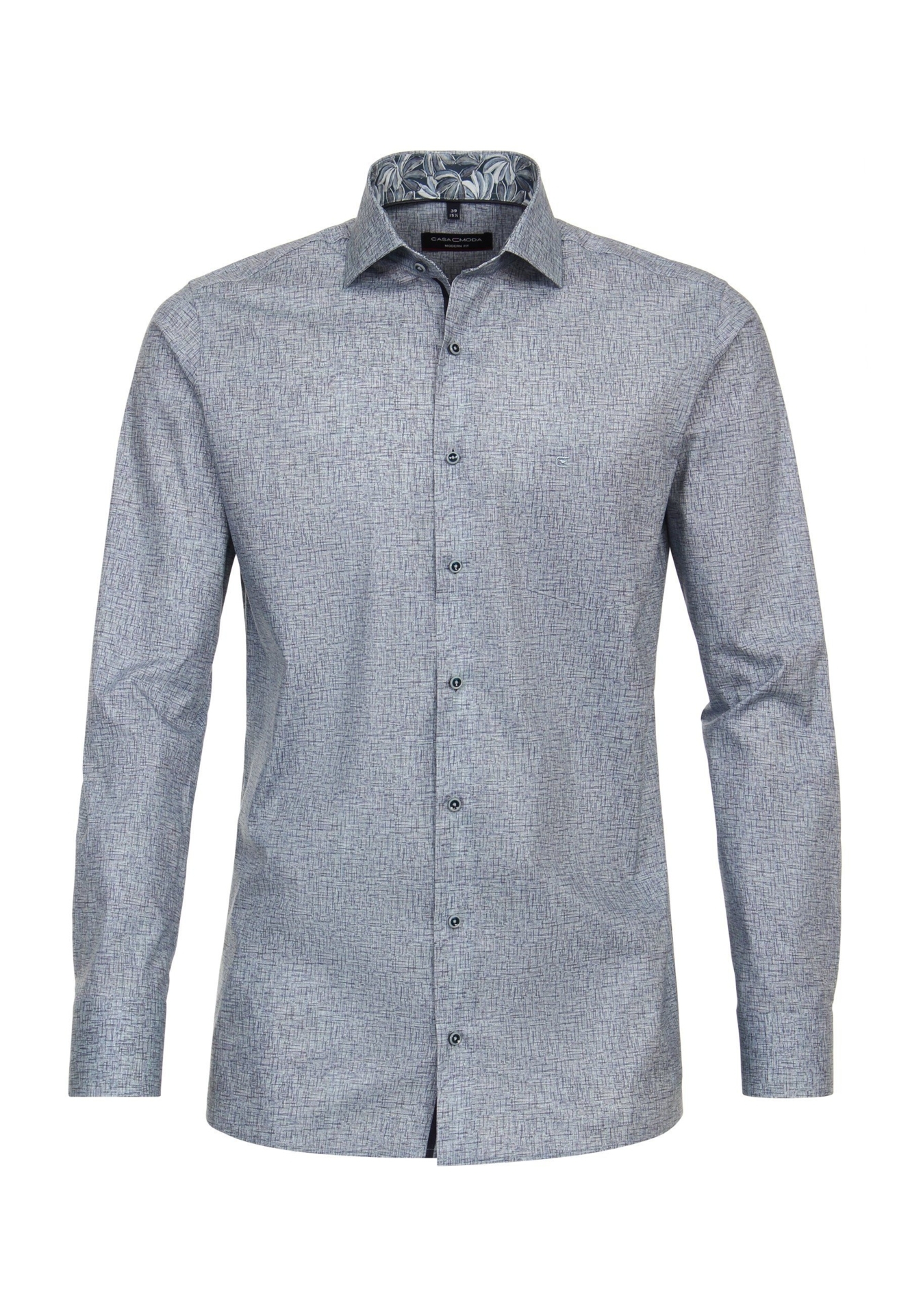CASAMODA MODERN FIT - Hemd - mittelblau