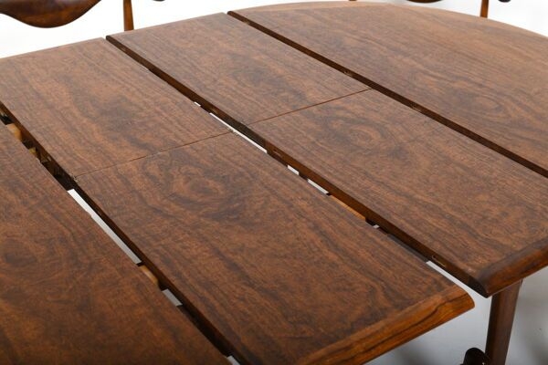 Chaises Cowhorn  et table par Svend Aage Madsen