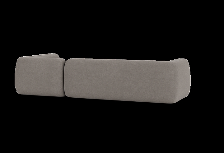 FEST Bowie Corner Sofa Long Chair - Right / Soil Steel - 149