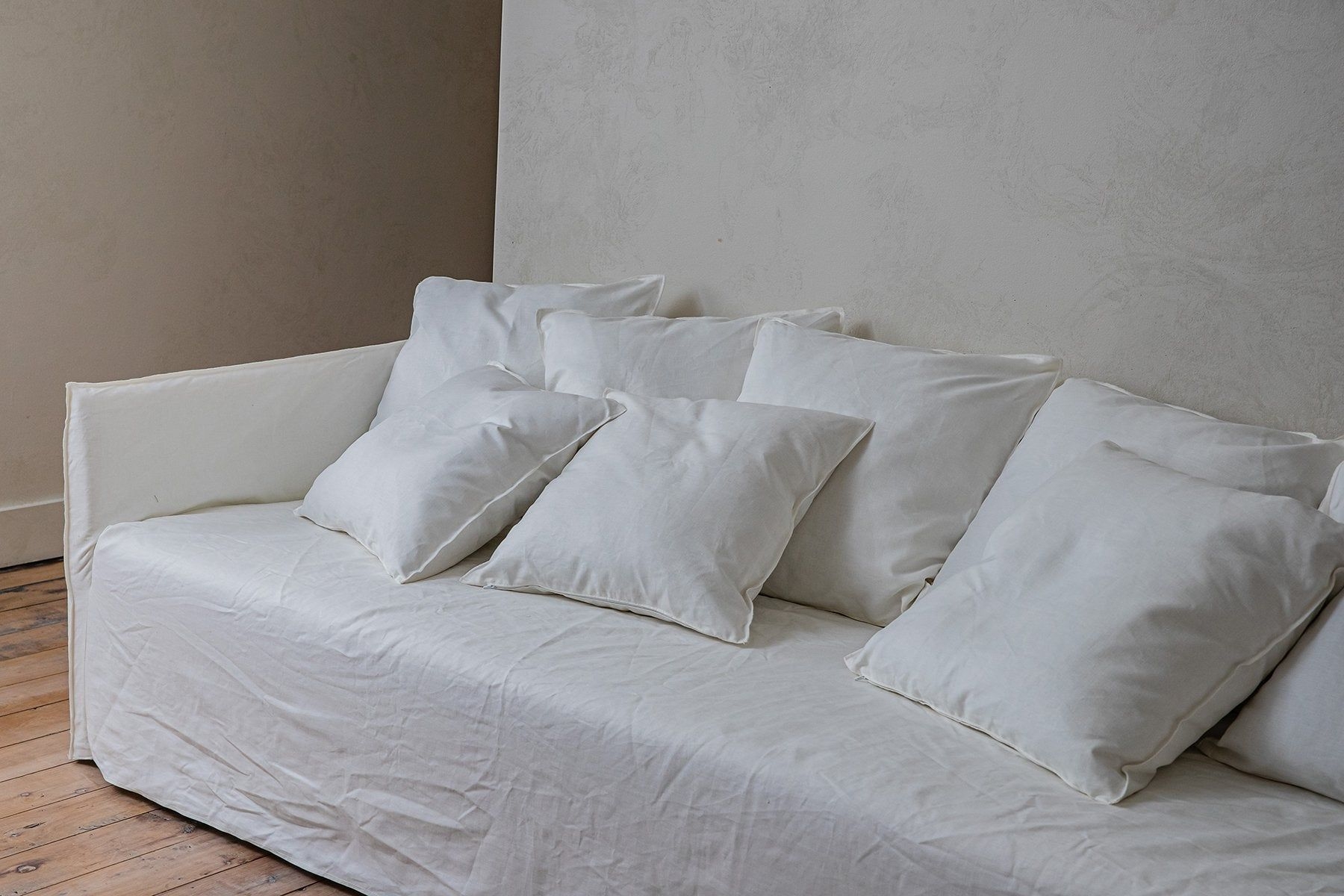 Joe Deep Sofa - Moss / 3 Seater / 2500mm