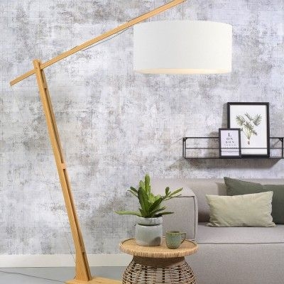 Lampadaire Mont Blanc naturel & blanc - Good & Mojo