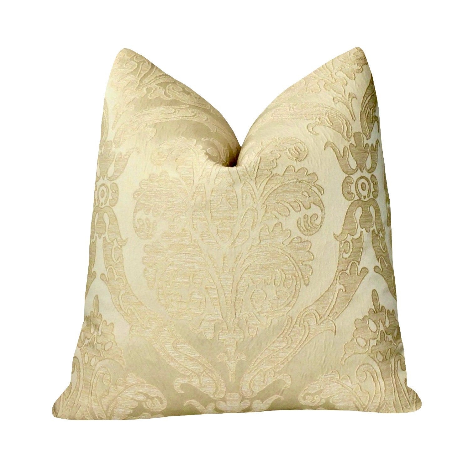 Lynx Pearl Damask Jacquard Pillow Cover |  Designer Pillow | Decorative Pillow | Home Decor Accent | Accent Pillow