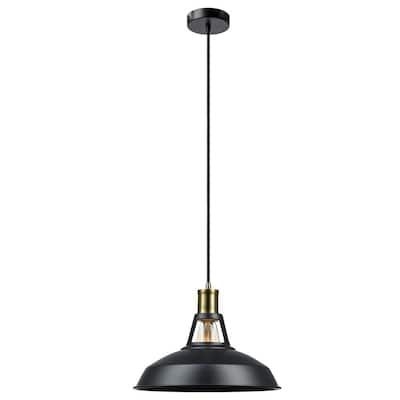 Robin 1-Light Satin Black Pendant