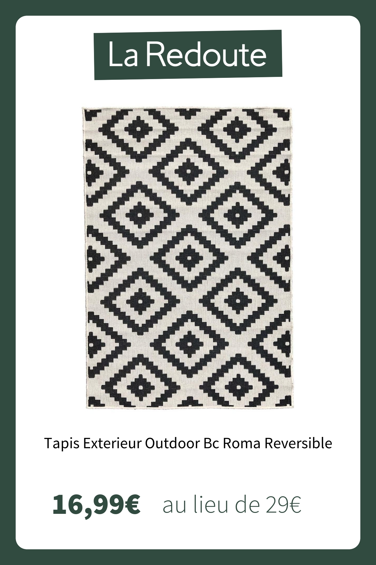 Tapis Exterieur Outdoor Bc Roma Reversible