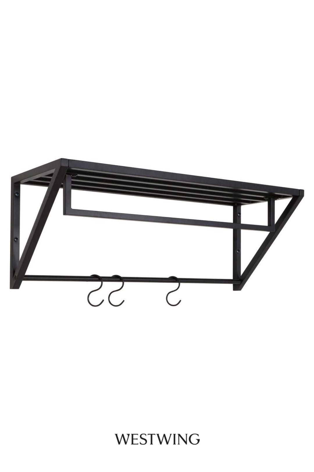 Wandgarderobe Preston mit Hutablage