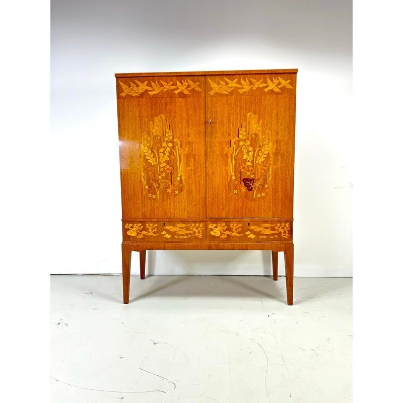 1940s Swedish Cabinet by Erik Mattson