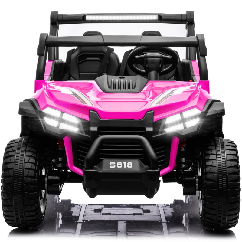 24V Kids Ride On Toy Car Utv For Kids, 2 Seater