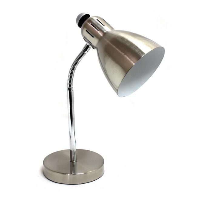 Alltherages LD1037-BSN Brushed Nickel Desk Lamp