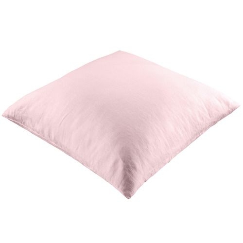 Almond French Linen European Pillowcase  - Temple & Webster