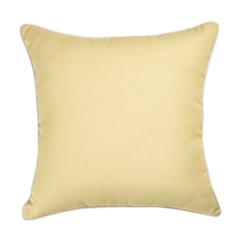 Amalfi Square Double Sided Outdoor Cushion Colour: Citron - Temple & Webster