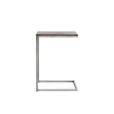 AndMakers Gingko Soho 26 in. Classic Walnut Laptop End Table