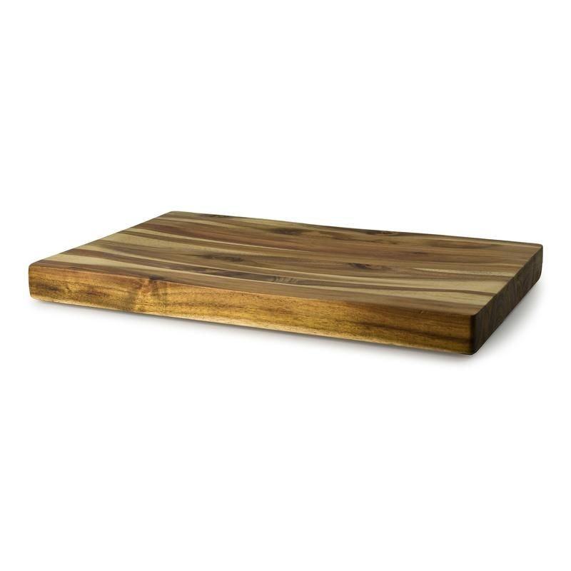 Architec CGWA19 Gripper Wood Concave Carving Board, Acacia Wood, Natural, Brown