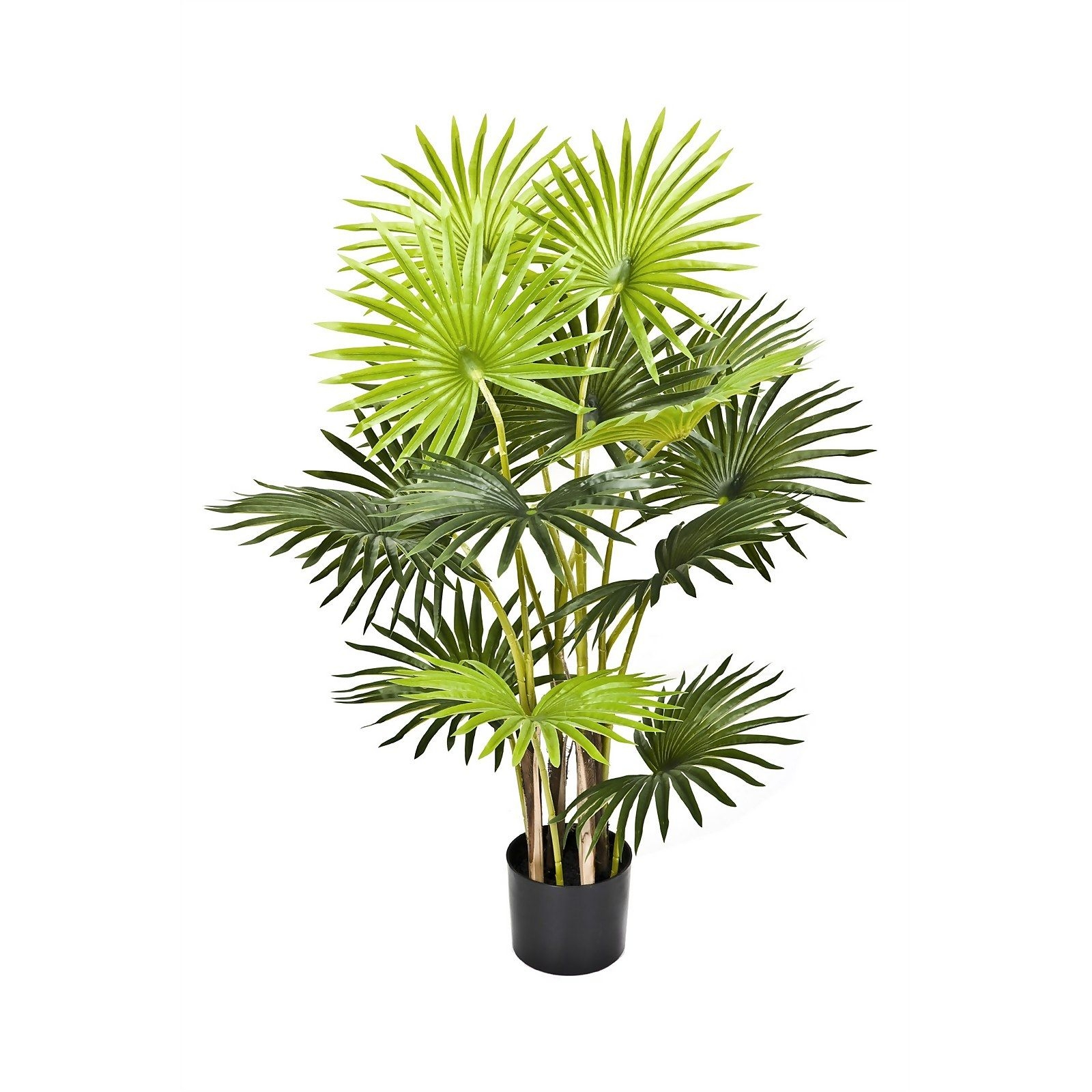 Artificial 95cm Fan Palm Tree In Pot