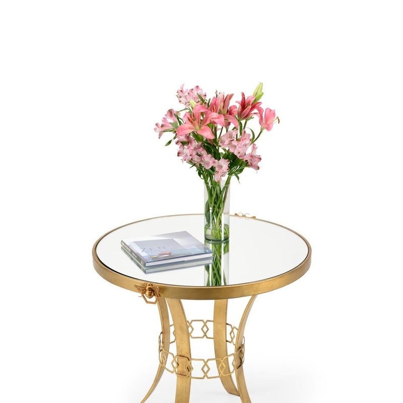 Bauer Side Table - Gold