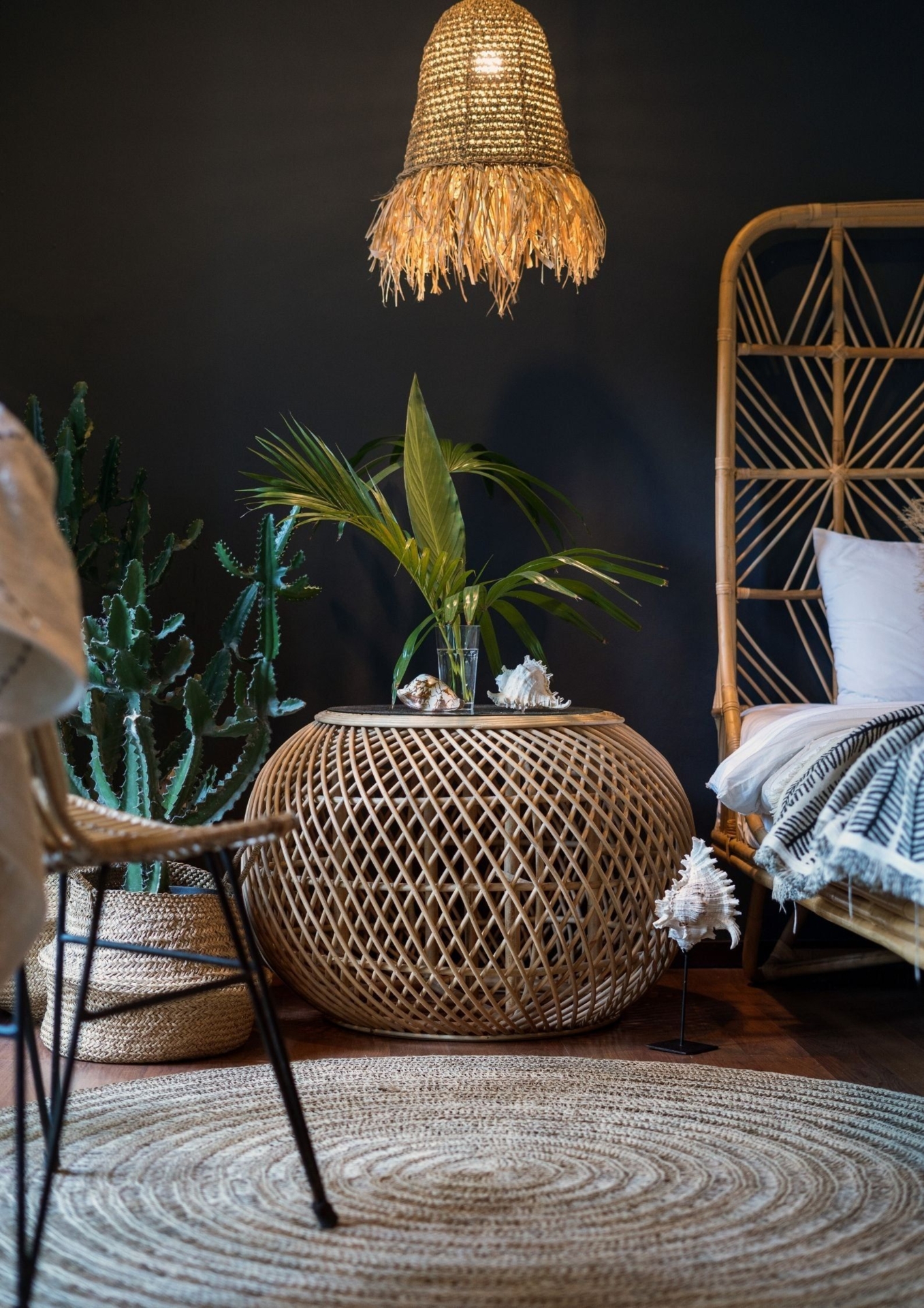 Boho Rattan Bedroom Styling Package