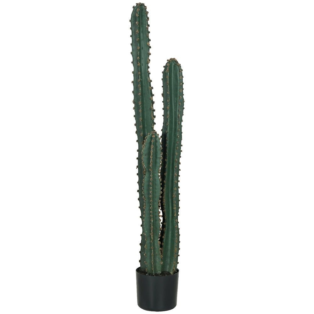 Cactus Artificiel Grand Ralisme Plante Artificielle Grande Taille Dim.  18 X 120h Cm Vert