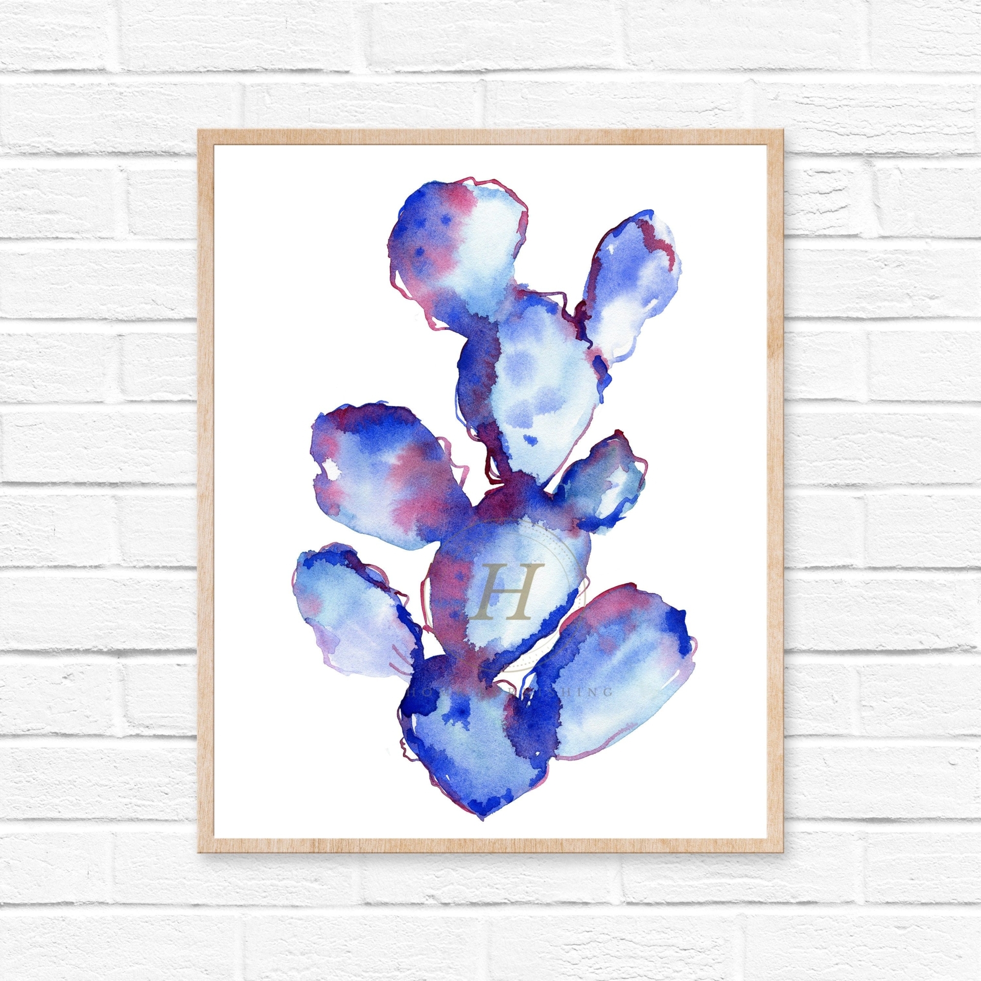 Cactus Watercolor Print