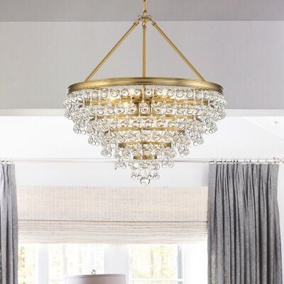 Canora Grey Atharva 5469897 Metal in Yellow | Wayfair