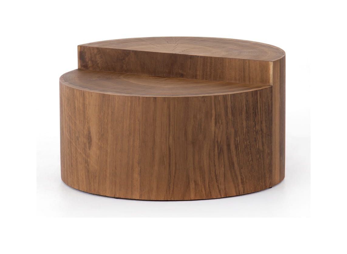Carlyle Bunching Table - Finish: Natural Yukas, Caramel Oak