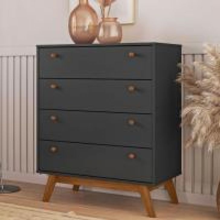 Comoda Retr 4 Gavetas Versalhes 35