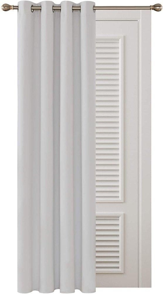 Deconovo Eyelet Thermal Insulated Blackout Curtain52x54in,52x72in,52x63in,52x84in,52x95in