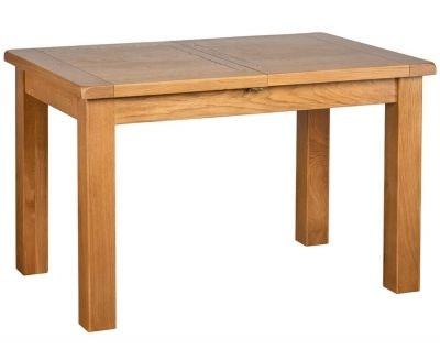 Devonshire Oakland Oak 1 Leaf Extending Dining Table